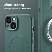 imoshion Colour Back Cover with MagSafe Apple iPhone 14 - Dark Green