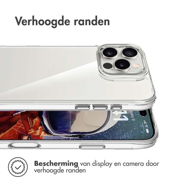 imoshion Rugged Air Case Apple iPhone 16 Pro Max - Transparant