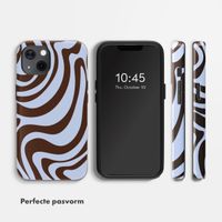 Selencia Vivid Backcover Apple iPhone 13 / 13 Pro - Dream Swirl Chocolate