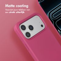 imoshion Color Backcover met afneembaar koord met MagSafe Apple iPhone 17 Pro - Raspberry
