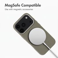 Accezz Mesh Back Cover with MagSafe Apple iPhone 17 Pro - Dark Grey