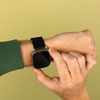 imoshion Nylon Alpine bandje Apple Watch Series 1 t/m 11 / SE / Ultra (44/45/46/49 mm) - Zwart