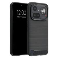 imoshion Brushed Backcover Nothing Phone (4a) Pro - Zwart