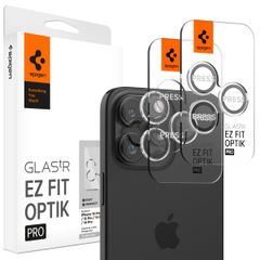 Spigen Glas.tR EZFit Optik Lens Protector 2 pack Apple iPhone 15 Pro / 15 Pro Max