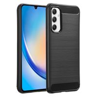 imoshion Brushed Backcover Samsung Galaxy A34 (5G) - Zwart