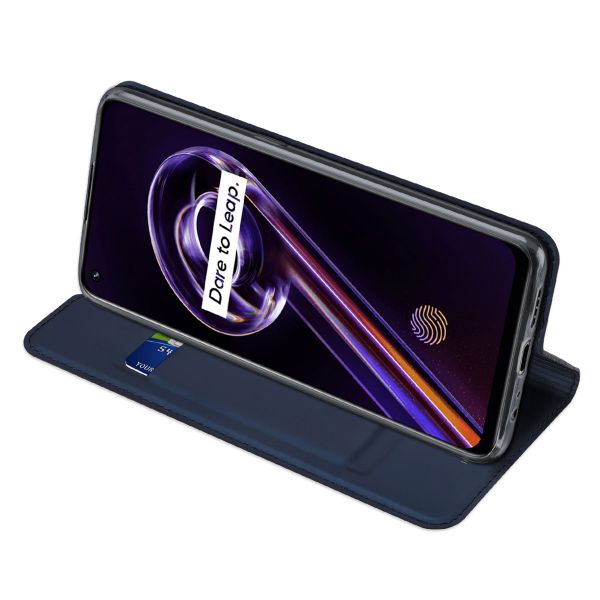 Dux Ducis Slim Softcase Bookcase Realme 9i 4G / 9 Pro Plus - Donkerblauw