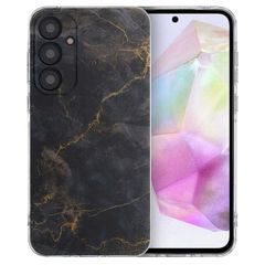 imoshion Design hoesje Samsung Galaxy A35 - Black Marble