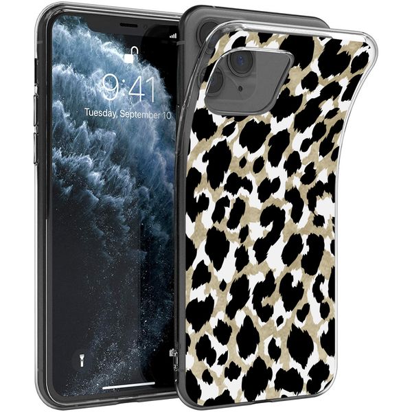 imoshion Design hoesje iPhone 11 Pro - Luipaard / Zwart