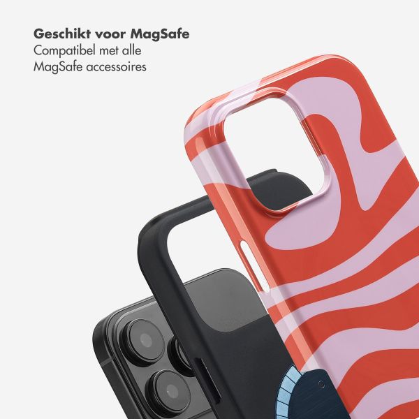 Selencia Vivid Backcover met MagSafe Apple iPhone 16 Pro Max - Dream Swirl Pink
