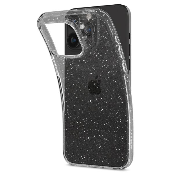 Spigen Liquid Crystal Glitter Backcover Apple iPhone 15 Pro Max - Crystal Quartz