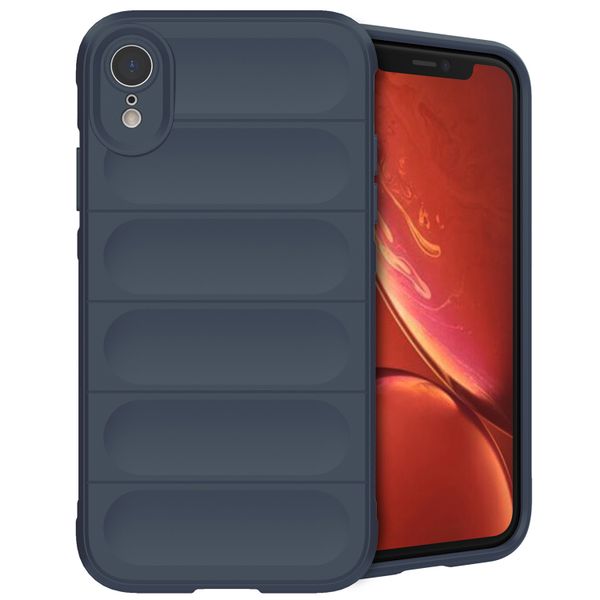 imoshion EasyGrip Backcover iPhone Xr - Donkerblauw