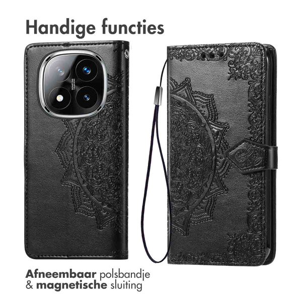 imoshion Mandala Bookcase Xiaomi Poco X7 - Zwart