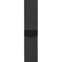 Apple Milanese Loop Band Apple Watch Series 1-10 / SE / Ultra (2) - 42/44/45/46/49 mm - Space Black