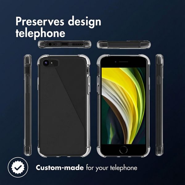 imoshion Shockproof Case Apple iPhone SE (2022 / 2020) / 8 / 7 - Transparant