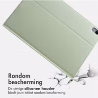 Accezz Classic Tablet Case Apple iPad 11 (2025) 11 inch A16 / iPad 10 (2022) 10.9 inch - Groen