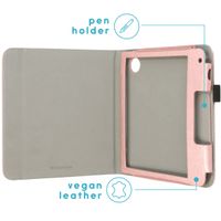 imoshion Vegan Leather Bookcase Kobo Libra 2 / Tolino Vision 6 - Rosé Goud