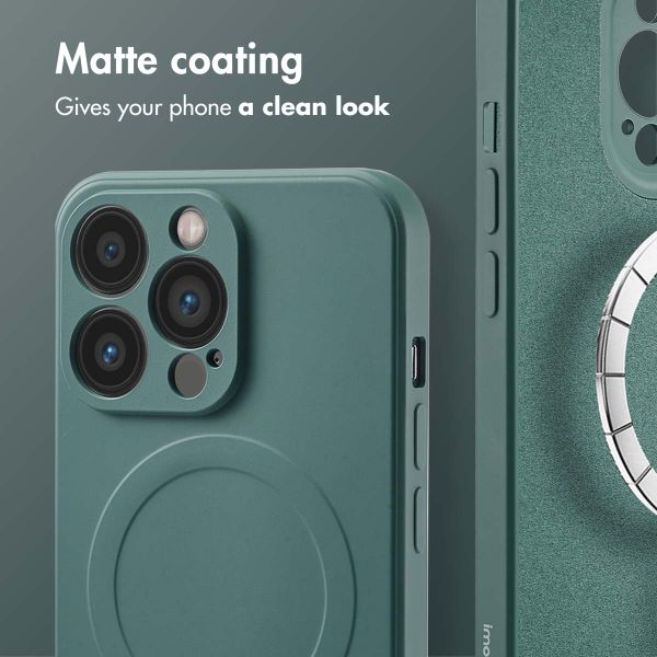 imoshion Colour Back Cover with MagSafe Apple iPhone 13 Pro - Dark Green