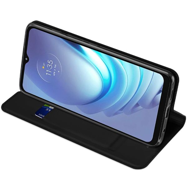 Dux Ducis Slim Softcase Bookcase Motorola Moto G50 - Zwart