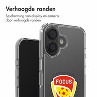 Clear Backcover Apple iPhone 16 - Focus '07