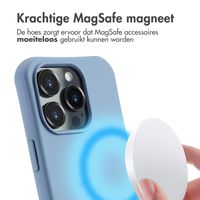 imoshion Color Backcover met afneembaar koord MagSafe Apple iPhone 16 Pro Max - Ash Blue