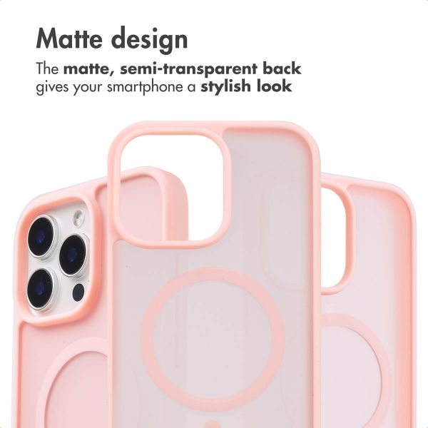 imoshion Colour Guard Back Cover with MagSafe Apple iPhone 16 Pro - Light Pink