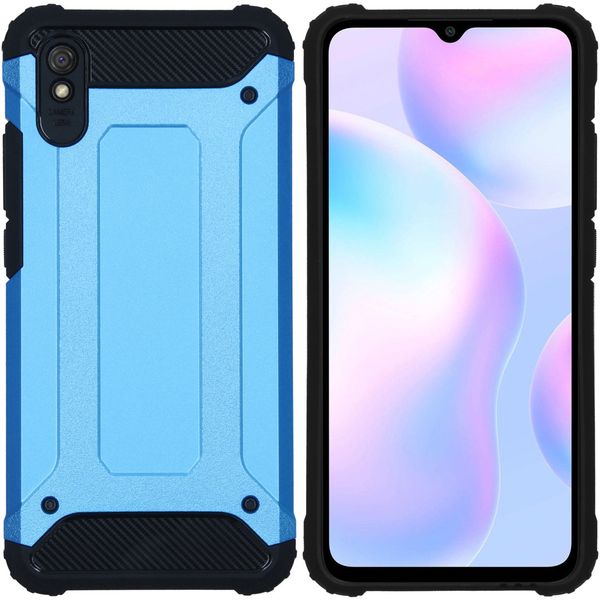 imoshion Rugged Xtreme Backcover Xiaomi Redmi 9A - Lichtblauw