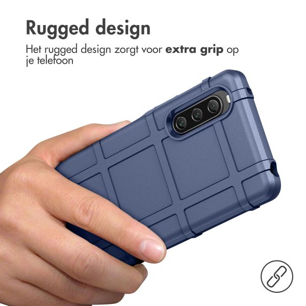 imoshion Rugged Shield Backcover Sony Xperia 10 V - Donkerblauw