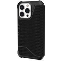 UAG Metropolis Bookcase iPhone 13 Pro - Kevlar Black