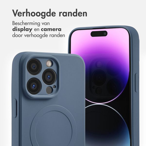 imoshion Color Backcover met MagSafe Apple iPhone 14 Pro Max - Donkerblauw