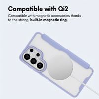 imoshion Transparent Bookcase with MagSafe Samsung Galaxy S26 Ultra - Lilac