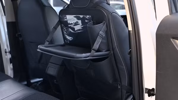 imoshion Luxe Autostoel Organizer - Tablethouder Auto - 7 Opbergvakken - Zwart