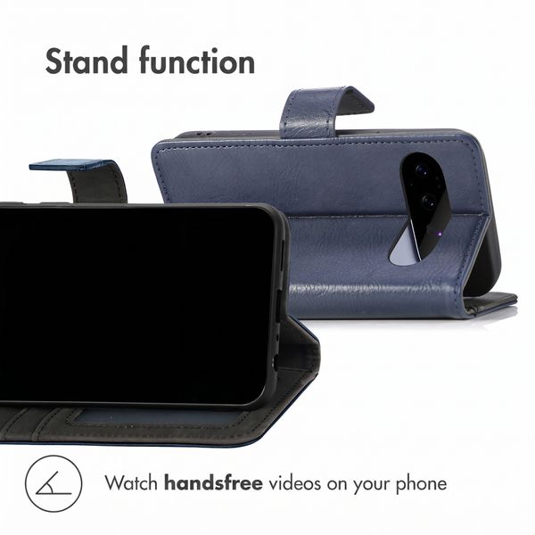 imoshion Luxury Wallet Case Google Pixel 11 / 11 Pro - Dark Blue