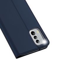 Dux Ducis Slim Softcase Bookcase Nokia G60 - Donkerblauw