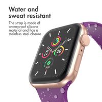 imoshion Silicone⁺ Strap Apple Watch | 38/40/41/42 mm - Size S/M - Purple