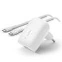 Belkin Boost↑Charge™ Adapter met kabel - USB-C naar USB-C - 1 meter - 30W - Wit