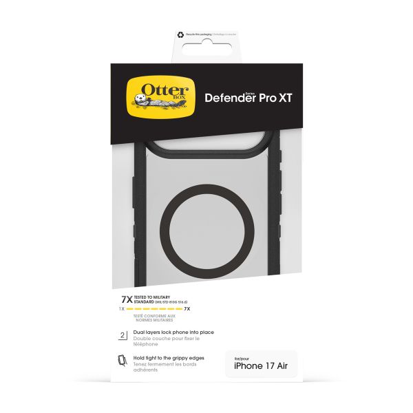 OtterBox Defender Pro XT Magnets Backcover Apple iPhone Air - Clear / Black