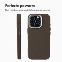 Accezz Mesh Backcover met MagSafe Apple iPhone 16 Pro - Bruin