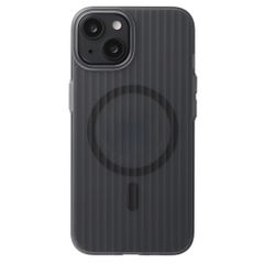 Accezz Lite Backcover met MagSafe | Fluted | Apple iPhone 14 - Matte Black