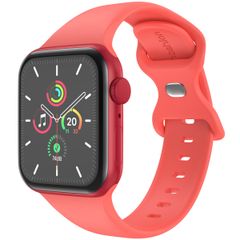 imoshion Silicone⁺ Strap Apple Watch | 44/45/46/49 mm - Size M/L - Coral