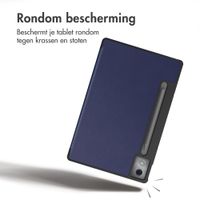 imoshion Trifold Bookcase Lenovo Idea Tab Pro - Donkerblauw