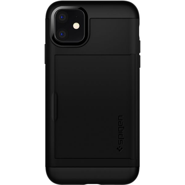 Spigen Slim Armor CS Backcover iPhone 11 - Zwart