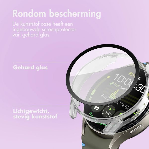 imoshion Full Cover Hardcase Samsung Galaxy Watch 7 - 44 mm - Transparant