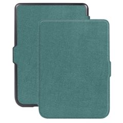 imoshion Slim Hard Case Bookcase Amazon Kindle Paperwhite (2024) / Paperwhite Signature Edition (2024) / Colorsoft (2024) / Colorsoft Signature Edition (2024) - Donkergroen