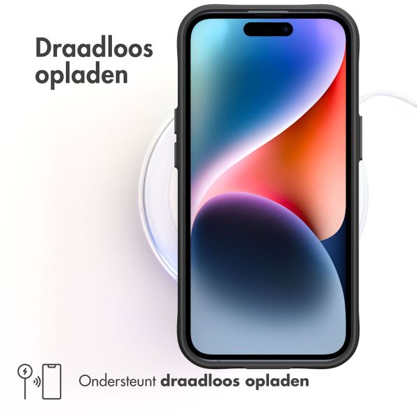 imoshion Rugged Hybrid Case Apple iPhone 15 - Zwart