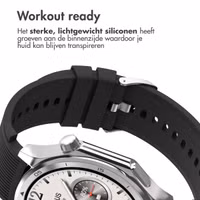 imoshion Siliconen bandje voor de OnePlus Watch 3 / 2 / 2R / Oppo Watch X2 / X - Zwart