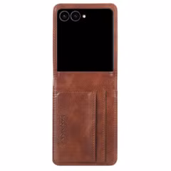 imoshion Luxe Bookcase Samsung Galaxy Z Flip 8 - Donkerbruin