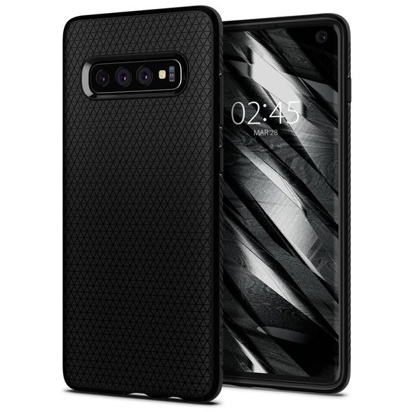 Spigen Liquid Air™ Backcover Samsung Galaxy S10 - Zwart