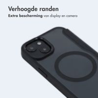 imoshion Transparante Bookcase met MagSafe Apple iPhone 15 - Zwart