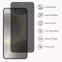 Accezz Gehard Glas Privacy Screenprotector Samsung Galaxy S24 / S25