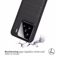 imoshion Brushed Backcover Xiaomi 15 - Zwart